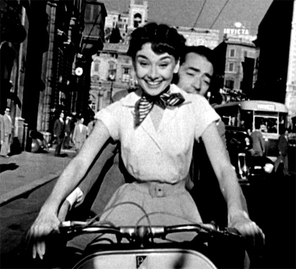 Film News on In Foto Audrey Hepburn    La Principessa Anna  Anya Smith Nel Film
