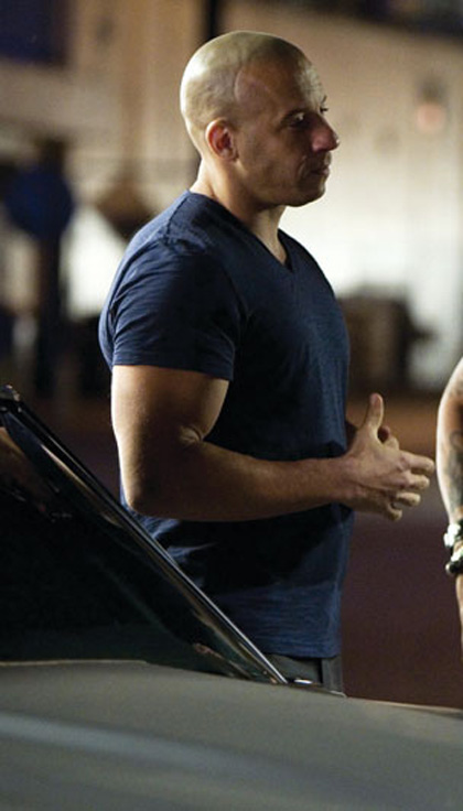 Dom Toretto interpretato da Vin Diesel In foto