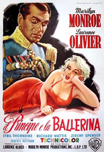 Locandina italiana Il principe e la ballerina