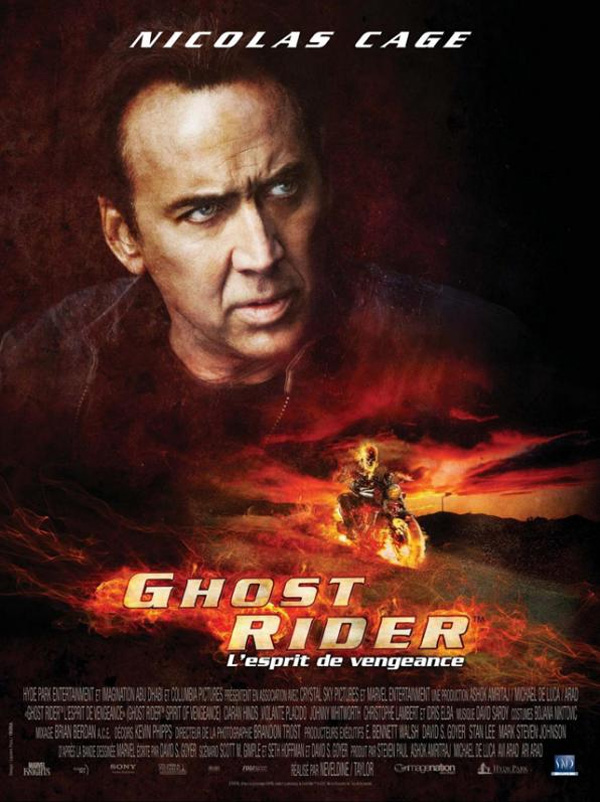 Locandina Ghost Rider: Spirito di vendetta Ghost Rider: Spirito di vendetta