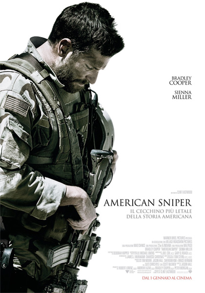 Locandina italiana American Sniper