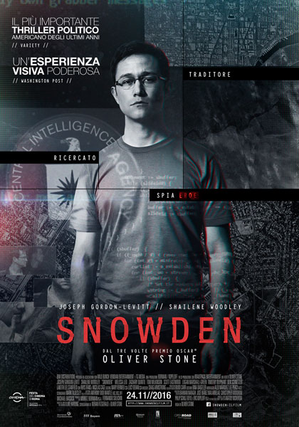 Locandina italiana Snowden