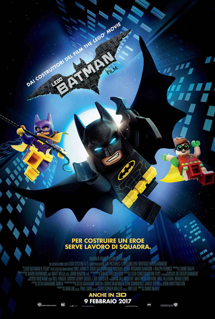 Locandina italiana Lego Batman - Il film