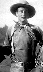 In foto John Wayne (116 anni) Dall'articolo: Storia 'poconormale' del cinema: il West (2).