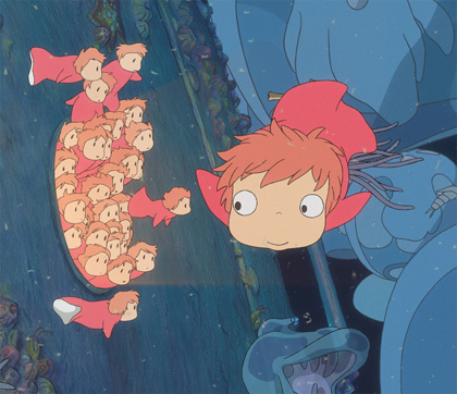 Il polo dell'animazione moderna che rappresenta la vecchia scuola -  Dall'articolo: Ponyo sulla scogliera, Miyazaki è sempre più Miyazaki.