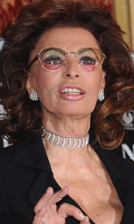 In foto Sophia Loren (90 anni) Dall'articolo: Nine: photocall.