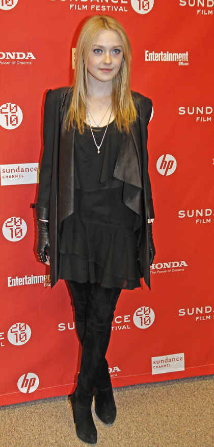 In foto Dakota Fanning (30 anni) Dall'articolo: The Runaways al Sundance Film Festival.