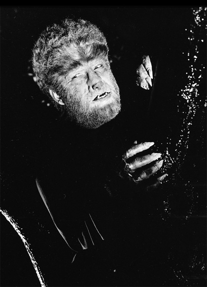 In foto Lon Chaney Jr. Dall'articolo: I mostri della Universal: le radici del mito.