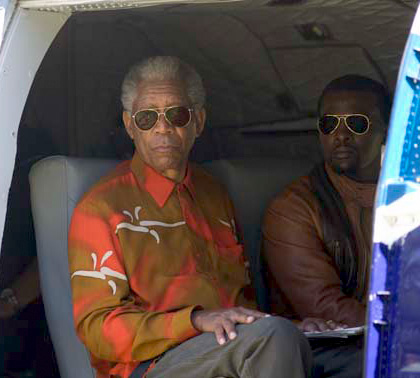 In foto Morgan Freeman (87 anni) Dall'articolo: Prossimamente al cinema: gli attesissimi film di Eastwood, Burton e Scorsese.