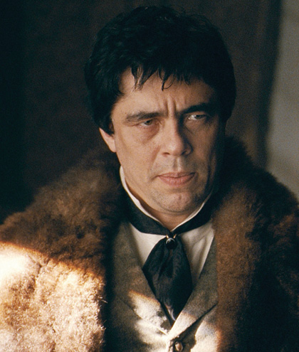 In foto Benicio Del Toro (57 anni) Dall'articolo: Il ritorno dell'uomo lupo.