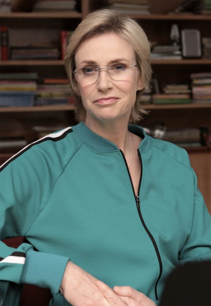 In foto Jane Lynch (64 anni) Dall'articolo: Fiction & Series: Nerd, vampiri e aspiranti artisti.