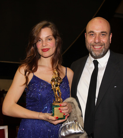 In foto Micaela Ramazzotti (44 anni) Dall'articolo: David di Donatello 2010: L'uomo che verr miglior film.