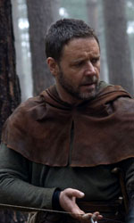In foto Russell Crowe (60 anni) Dall'articolo: Box Office: Robin Hood debutta al primo posto.