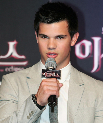 In foto Taylor Lautner (32 anni) Dall'articolo: The Twilight Saga: Eclipse: premiere a Seoul.