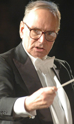 In foto Ennio Morricone (96 anni) Dall'articolo: Napoli Film Festival: oggi il via alla 12 edizione.