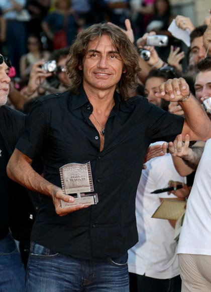 Ligabue accolto con un boato a Giffoni