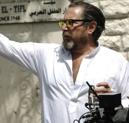 In foto Julian Schnabel (73 anni) Dall'articolo: Miral: film globale sul conflitto israelo-palestinese.