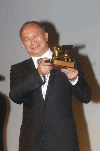 Venezia 2010: John Woo ritira il Leone d'Oro alla carriera
