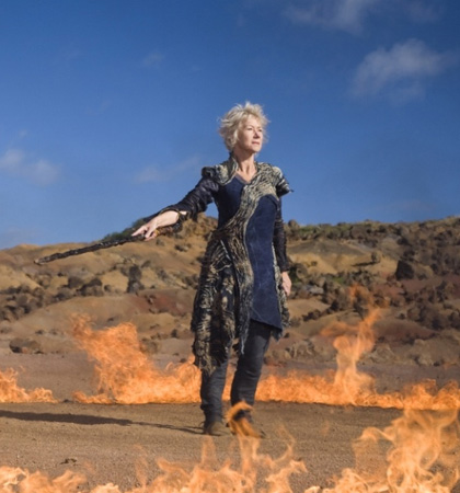 In foto Helen Mirren (79 anni) Dall'articolo: The tempest e lo Shakespeare femminista.