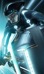 Una scena di Tron - Legacy, film diretto da Joseph Kosinski. -  Dall'articolo: Un Tron meno avveniristico e pi umanistico.