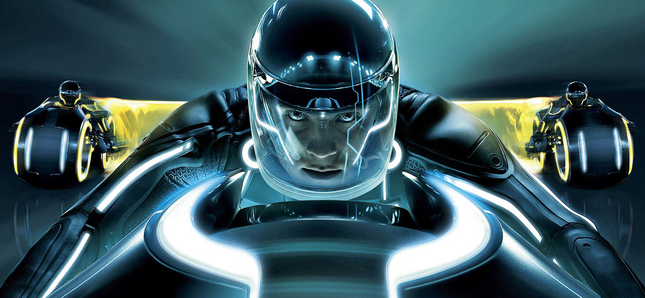 Una scena del film Tron - Legacy di Joseph Kosinski. -  Dall'articolo: L'eredit musicale di Tron.