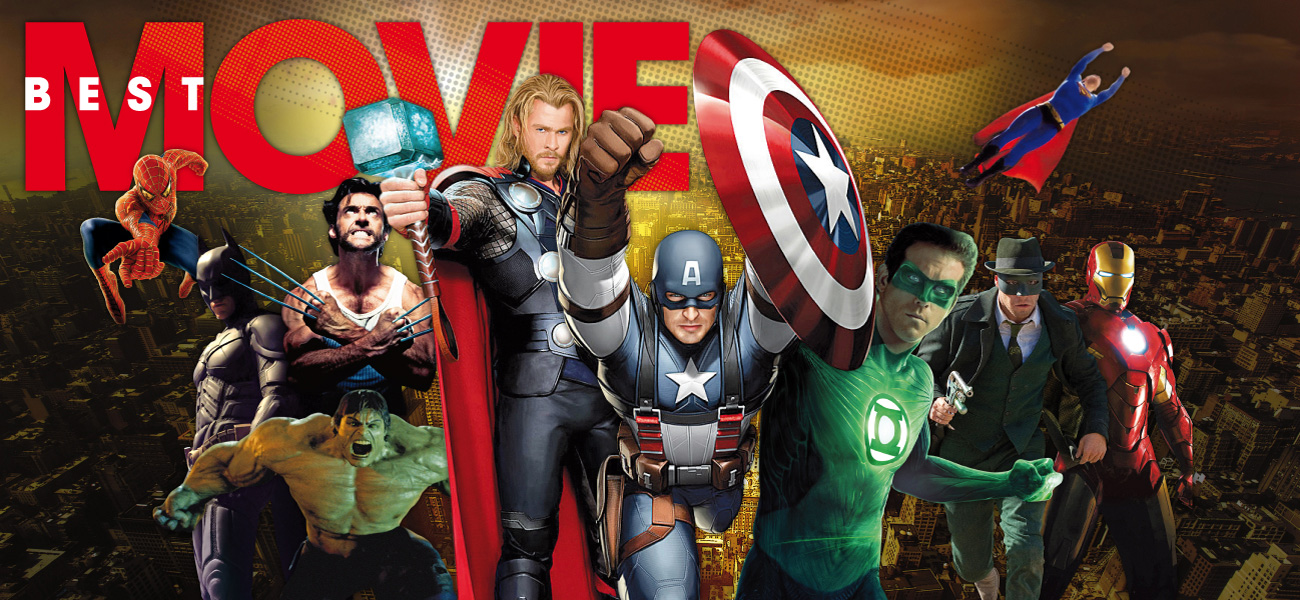 Da Thor e Capitan America a Green Lantern agli ousider Kick-Ass e The Green Hornetaspettando gli attesissimi The Dark Knight Rises e Iron Man 3 -  Dall'articolo: Best Movie e l'anno dei supereroi.