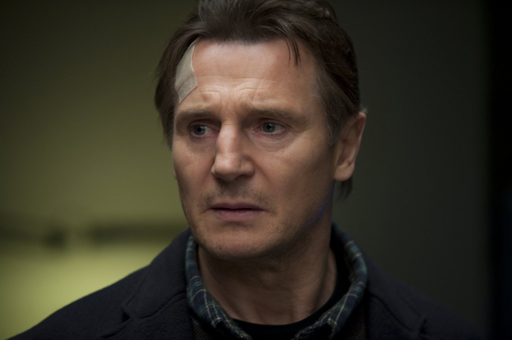 In foto Liam Neeson (72 anni) Dall'articolo: Un film d'azione intimo che omaggia Hitchcock.