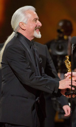 In foto Rick Baker (74 anni) Dall'articolo: Oscar, trionfa Il discorso del re.