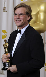 In foto Aaron Sorkin (63 anni) Dall'articolo: Oscar, trionfa Il discorso del re.