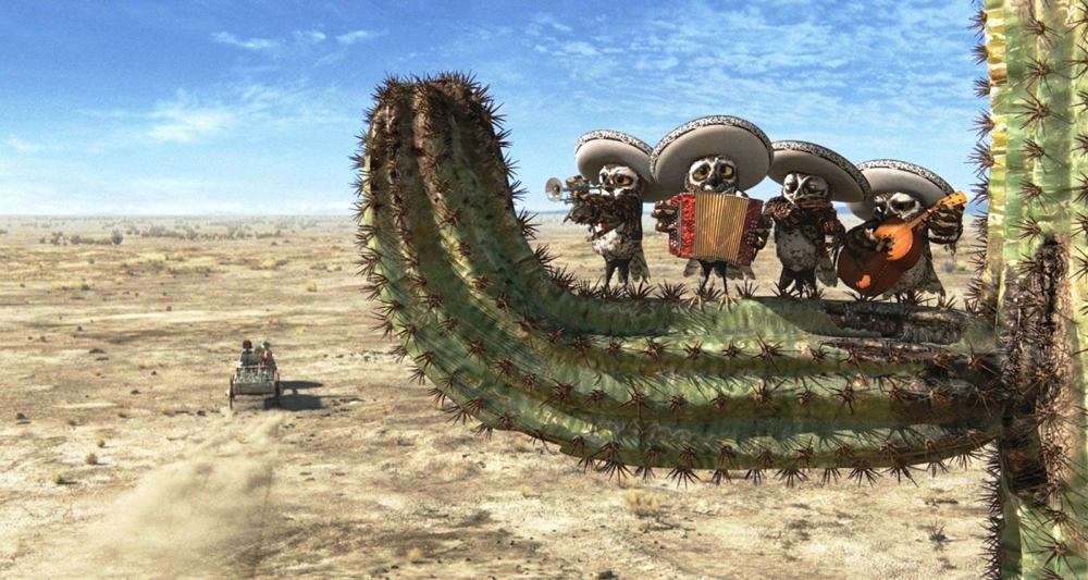 Una scena del film Rango di Gore Verbinski. -  Dall'articolo: Animazione, qualcosa sta cambiando.