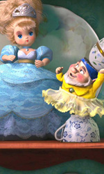 Una scena del film Gnomeo & Giulietta di Kelly Asbury. -  Dall'articolo: Una canzone d'amore per Gnomeo e Giulietta. Dall'articolo: Una canzone d'amore per Gnomeo e Giulietta.