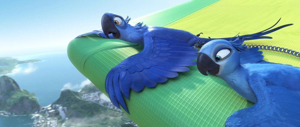 Una scena del film d'animazione Rio. -  Dall'articolo: Rio, l'Avatar dei bambini.