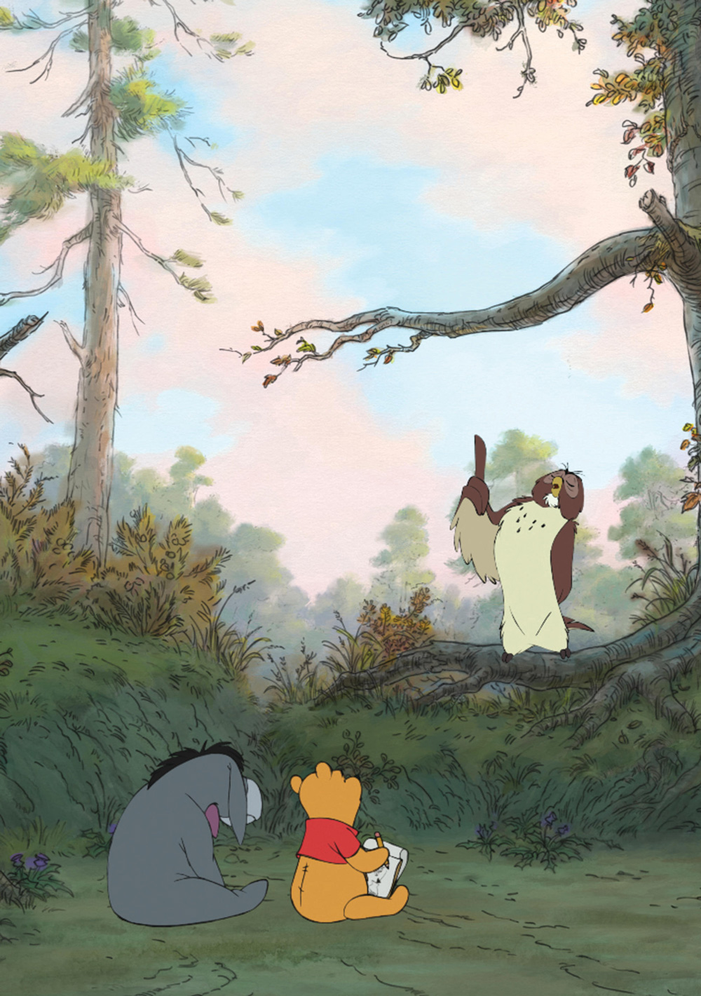 Una scena del film Winnie The Pooh. -  Dall'articolo: Uno, nessuno, centomila Pooh.