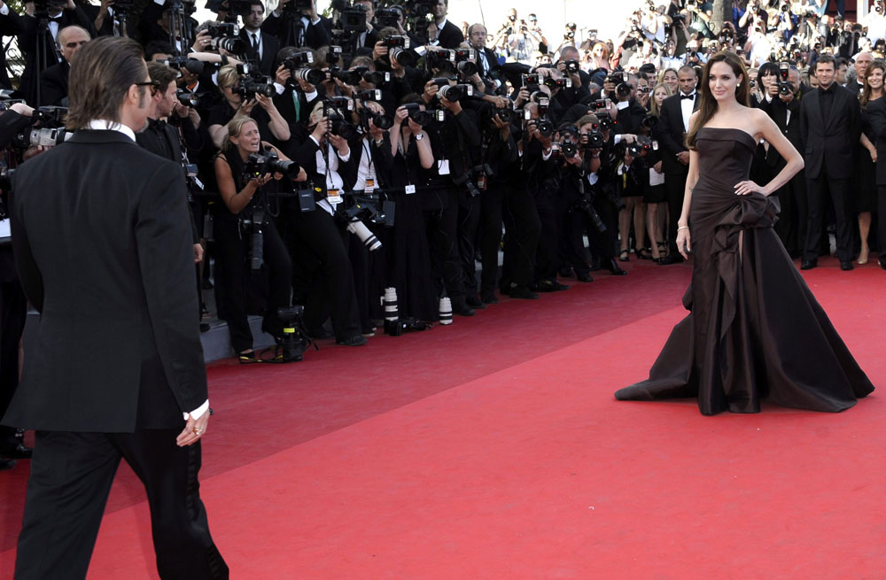 Il red carpet del film The tree of life. -  Dall'articolo: Cannes perde la testa per Malick.