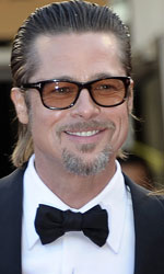 In foto Brad Pitt (61 anni) Dall'articolo: Cannes perde la testa per Malick.