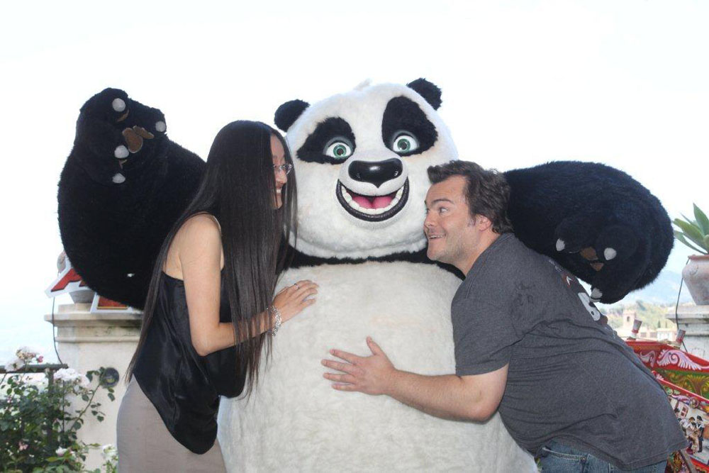 In foto Jack Black (55 anni) Dall'articolo: Jack Black, cuore di panda.