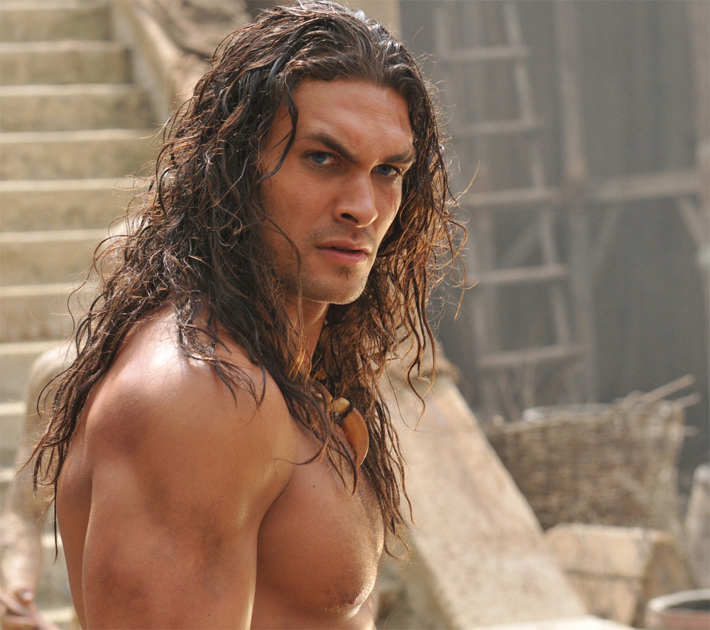 In foto Jason Momoa (45 anni) Dall'articolo: Un'estate da supereroi.