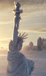 Un fotogramma del film catastrofico di Roland Emmerich L'alba del giorno dopo -  Dall'articolo: 11 settembre, il grande film.