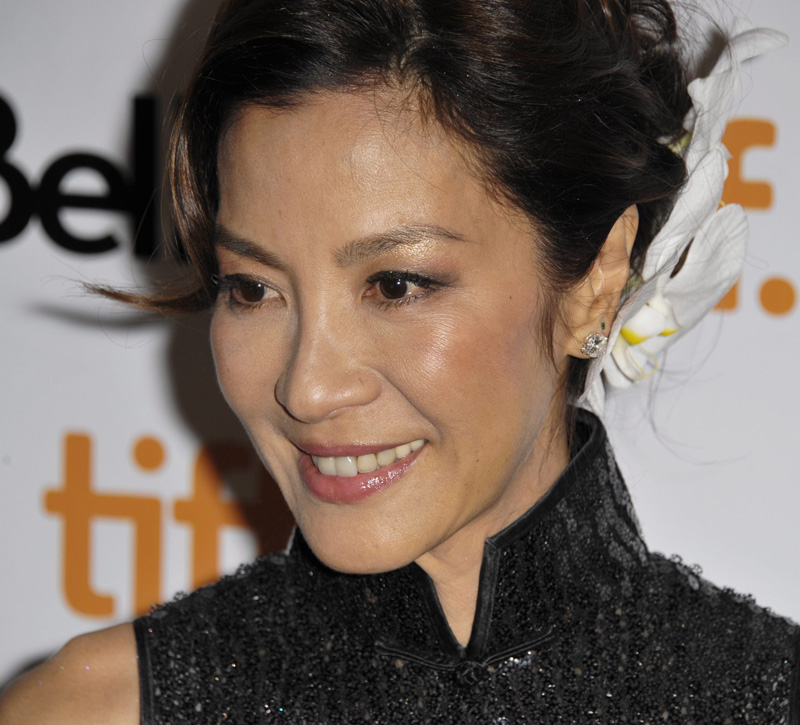 In foto Michelle Yeoh (62 anni) Dall'articolo: The Lady di Luc Besson al Tiff 2011.