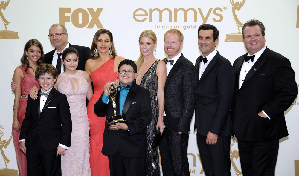 In foto Julie Bowen (54 anni) Dall'articolo: Emmy, la serata di Modern Family.