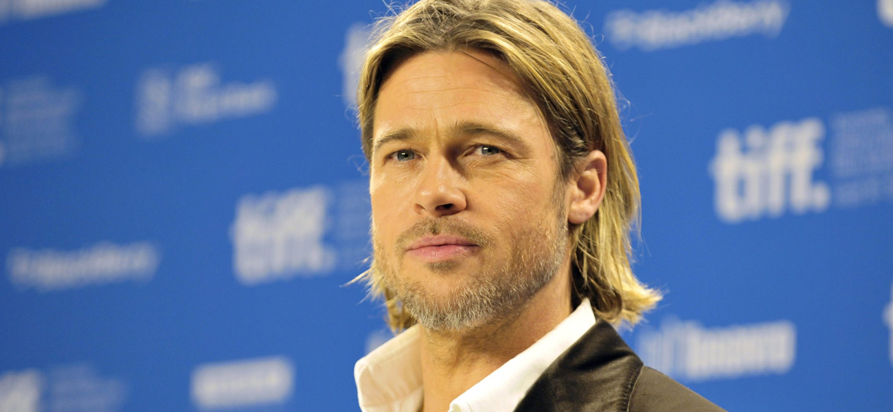In foto l'attore Brad Pitt. -  Dall'articolo: Brad Pitt schiavista?.