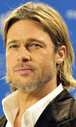 In foto l'attore Brad Pitt. -  Dall'articolo: Brad Pitt schiavista?.