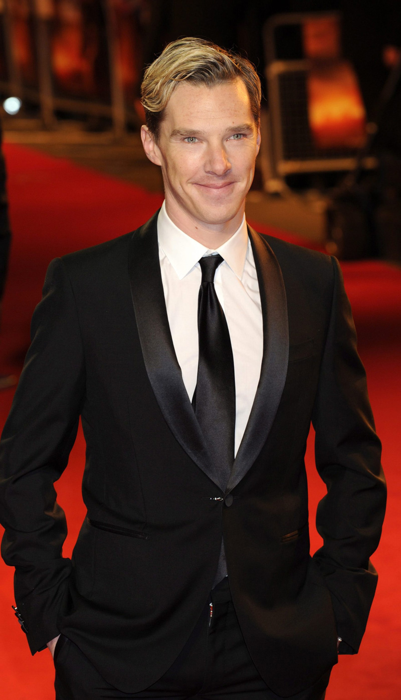 In foto Benedict Cumberbatch (47 anni) Dall'articolo: War Horse, red carpet tra reali e cavalli.