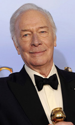 In foto Christopher Plummer (95 anni) Dall'articolo: Golden Globes, trionfano Paradiso amaro e The Artist.