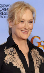 In foto Meryl Streep (75 anni) Dall'articolo: Golden Globes, trionfano Paradiso amaro e The Artist.