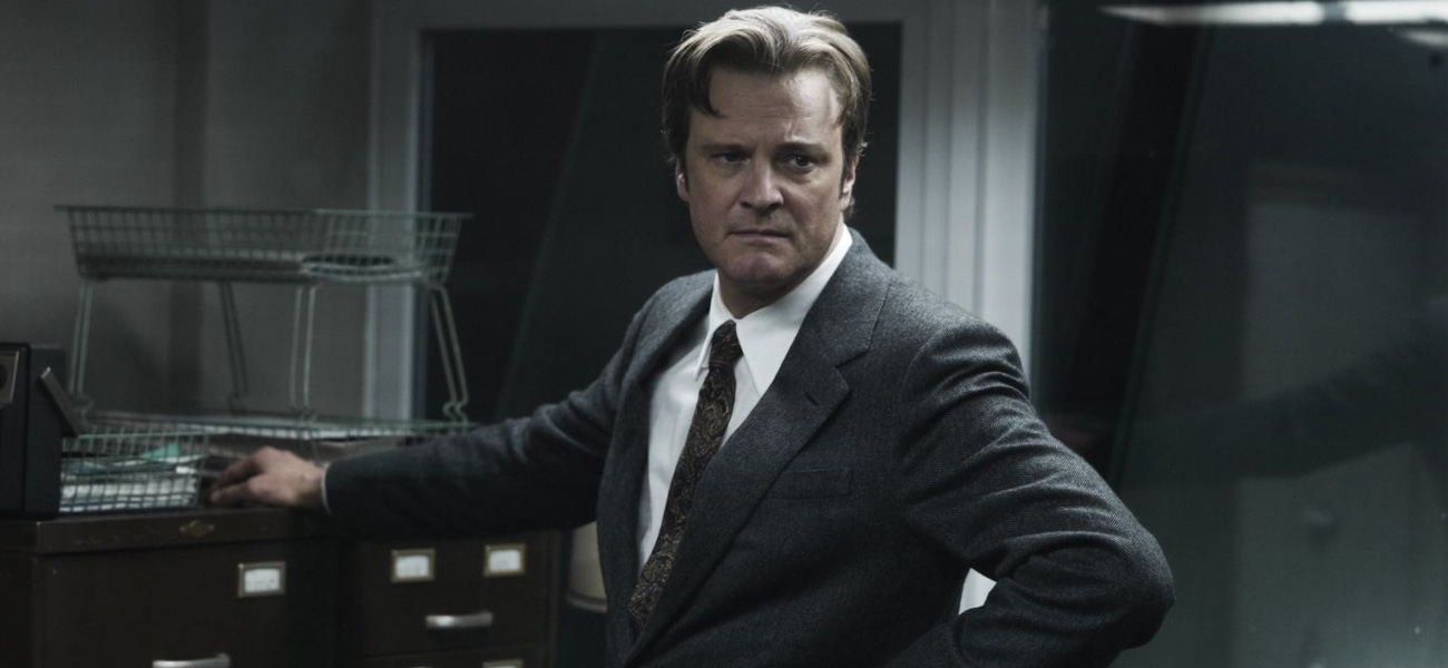 In foto Colin Firth (64 anni) Dall'articolo: La talpa: quando un film si inchina al libro.