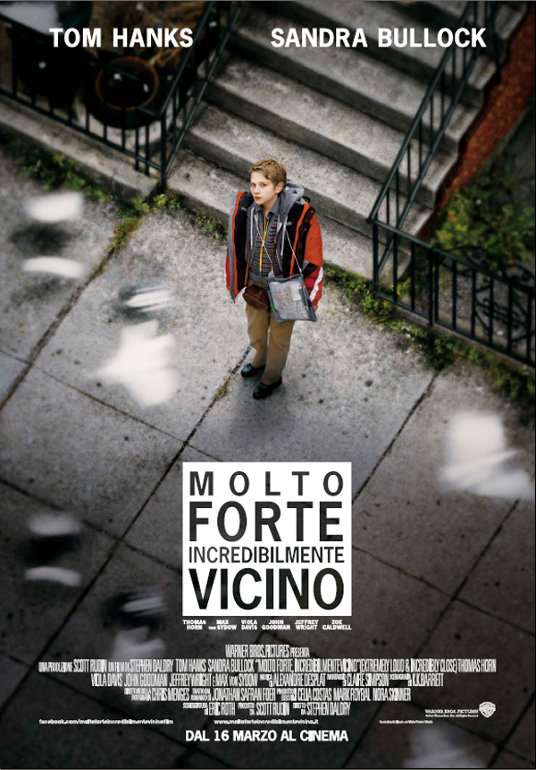 I character banner del film. -  Dall'articolo: Molto forte, incredibilmente vicino, (re)inventarsi dopo la tragedia.