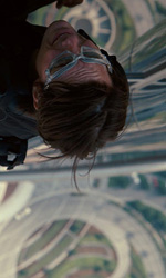 Una scena del film Mission Impossible - Protocollo fantasma. -  Dall'articolo: Brad Bird, dall'animazione al cinema d'azione.