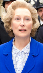 In foto Meryl Streep (75 anni) Dall'articolo: Potere, paradossi e decadenza di Margaret Thatcher.