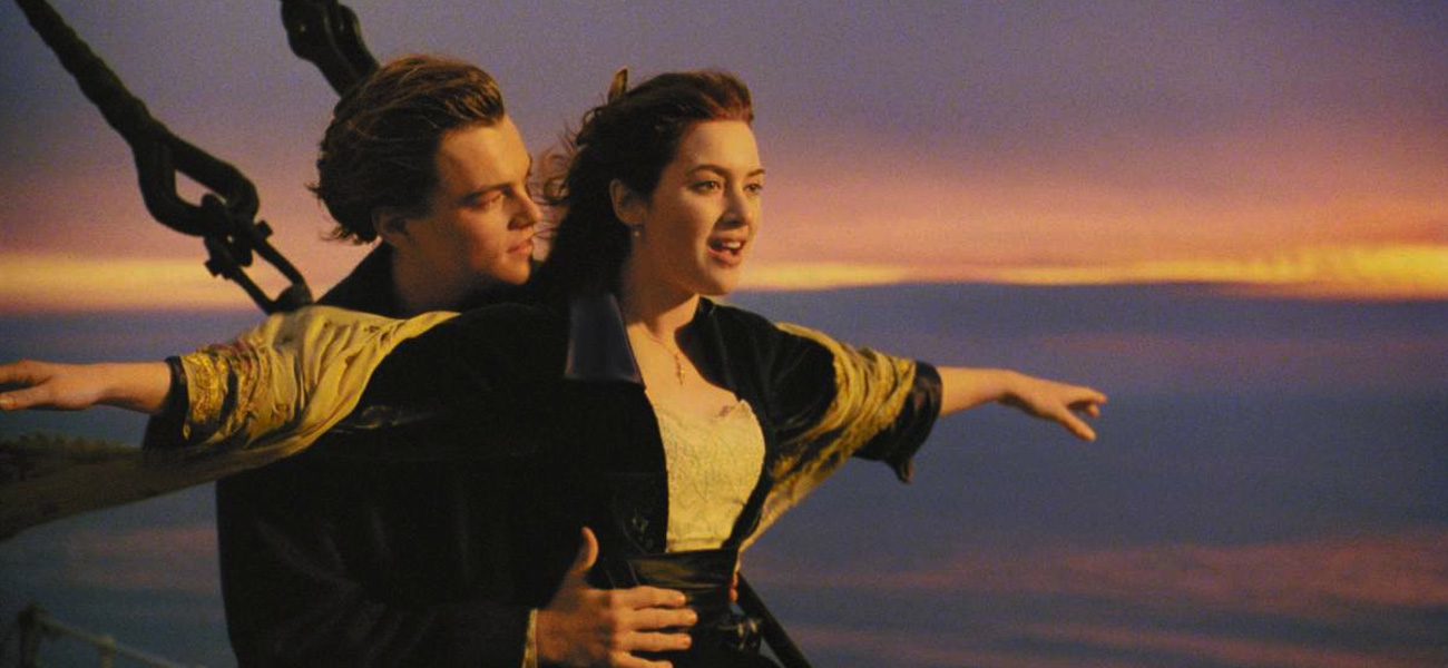 In foto Leonardo DiCaprio (50 anni) Dall'articolo: Titanic 3D per festeggiare San Valentino.